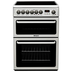 Hotpoint HAE60PS Electric Cooker, White
